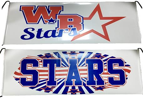 Retractable Hand Banners & WEBO Stars Banners